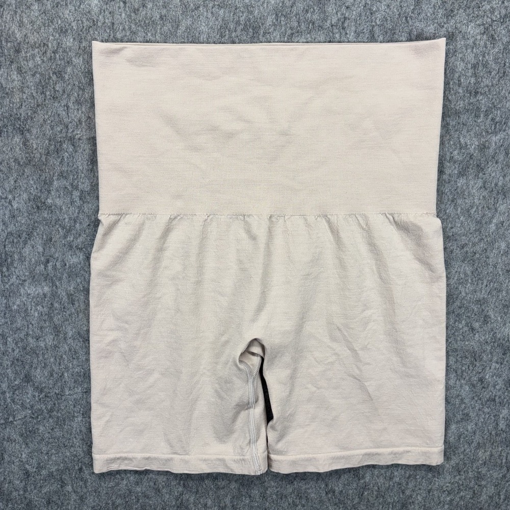 WoolX Marley Merino Wool Bike Shorts Women's Large Tan Stretch